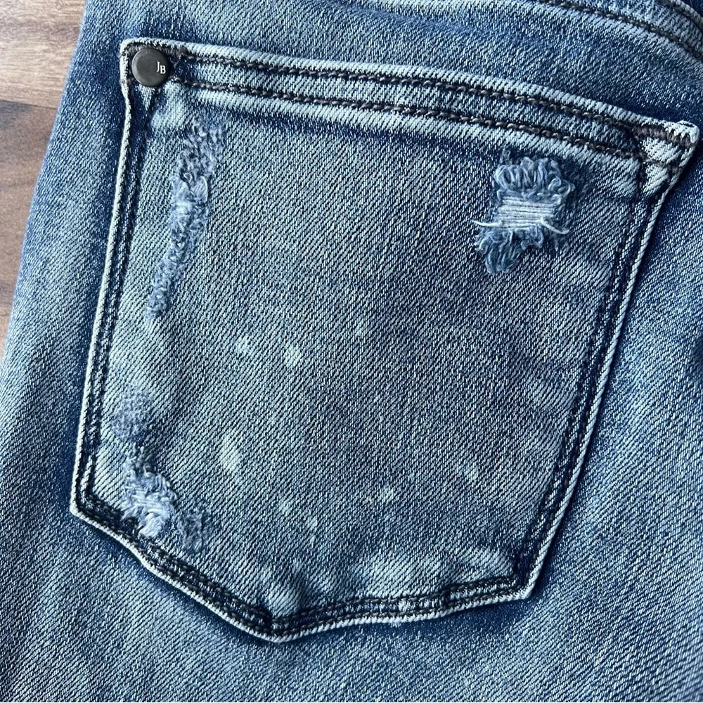 Judy Blue Women's Hi-Rise Skinny Destroyed Button-Fly Jeans Size 29‎